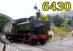 6430 (0-6-0PT 6400 class) at Glyndyfrdwy, Llangollen Railway 31-Aug-2012