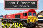 59206 'John F. Yeoman Rail Pioneer' at Eastleigh Works 24-May-2009