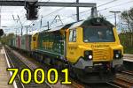 70001 'PowerHaul' at Ipswich, 10-May-2010