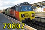 70807 at Weymouth, 11-Apr-2015