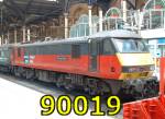 90019 'Penny Black' at Liverpool Street 13-Apr-2004