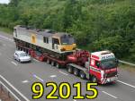 92015 'D.H. Lawrence' on the M74 at Lockerbie 21-Jun-2007