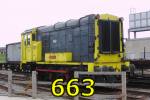 Dutch railways class 600 shunter number 663 'Annette' 19-June-2009