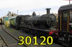 30120 (LSWR T9 class 4-4-0) at at Swanage 15-Jun-2019