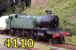 4110 (2-6-2T 5101 class) at Kingswear 28-May-2019