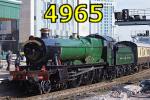 4979 'Rood Ashton Hall' (4-6-0 4900 'Hall' class) at Cardiff Central 6-Mar-2015