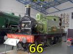 66 'Aerolite' (NER X1 class) at the NRM, York 20-Jun-2010